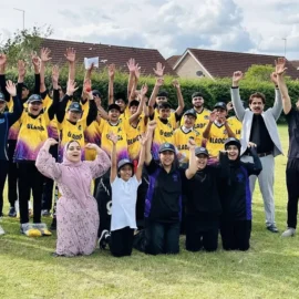 GLADCA cricket team and supporters