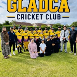 GLADCA cricket team and supporters