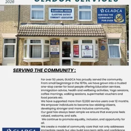 The first page of the GLADCA July August 2026 Newsletter